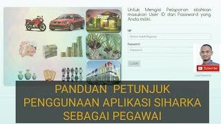 PANDUAN PETUNJUK PENGGUNAAN APLIKASI SIHARKA SEBAGAI PEGAWAI screenshot 5