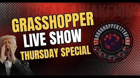 ‼️THE GRASSHOPPER THUNDER THURSDAY SPECIAL‼️