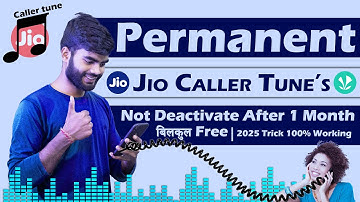 Permanent jio caller tune kaise lagaye, how to set jio caller tune permanently