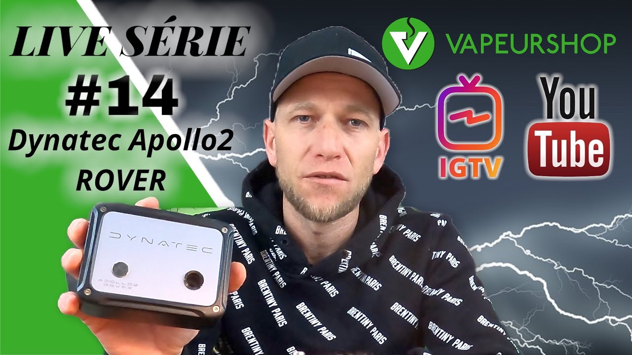 Dynavap Dynatec Apollo2 ROVER chauffage induction portable pour VapCap Live série #14