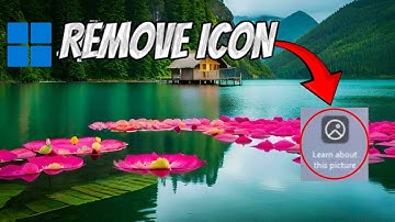 Hoe verwijder ik het pictogram 