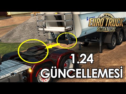 Euro Truck Simulator 2 - 1.24 Güncellemesi + Gelişmiş Dorse Bağlantısı