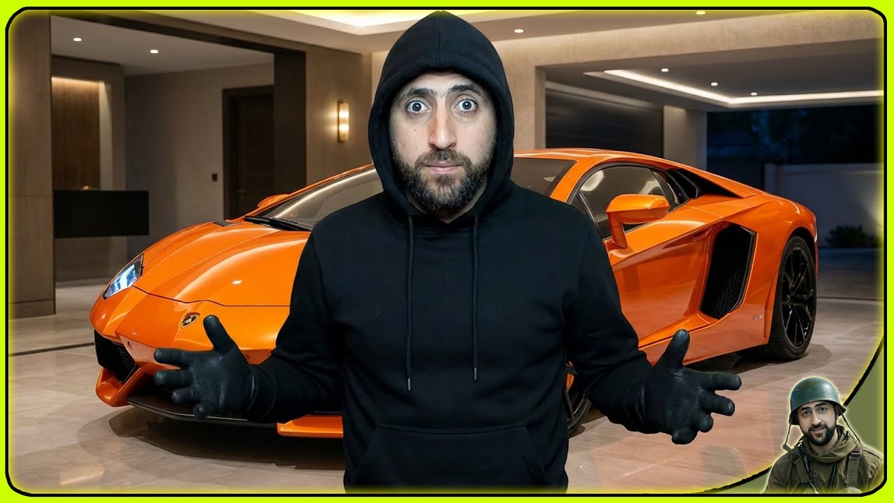 قررت اني واصدقائي سرقة سيارة خارقة