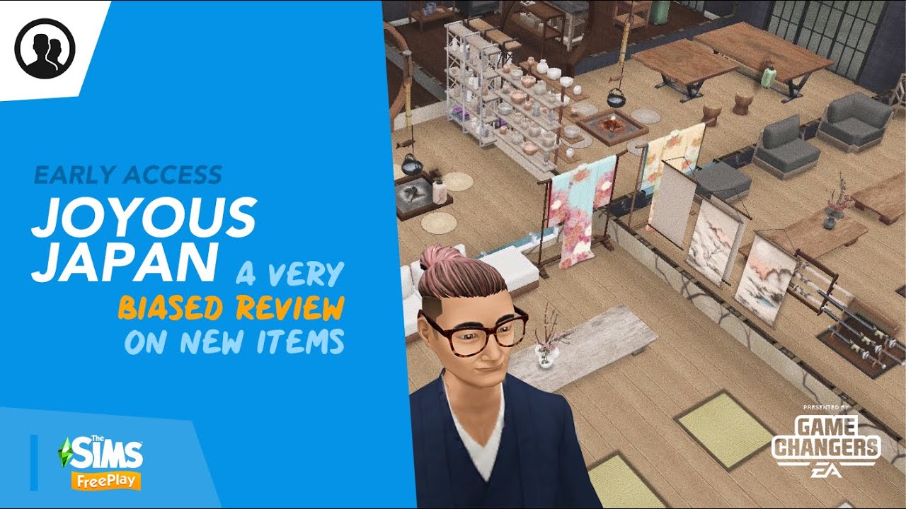 The Sims Freeplay • JOYOUS JAPAN REVIEW | simtowntwins