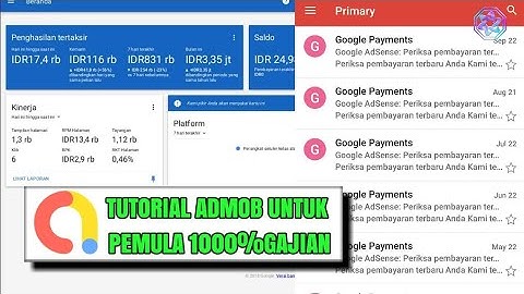 Cara/Tutorial Nuyul Admob Dengan Benar Untuk  Pemula