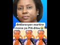 deklarasyon martine moise pa Piti ditou 😱😭#martinemoïse