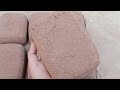Fine Red dirt crumbling ASMR ❤️🔥💦💨...!! Satisfying video 📸🌟⚡...!!!