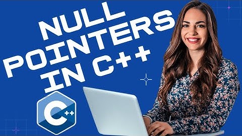 C++ Programming Tutorial 41: Null  Pointer in C++ Programming
