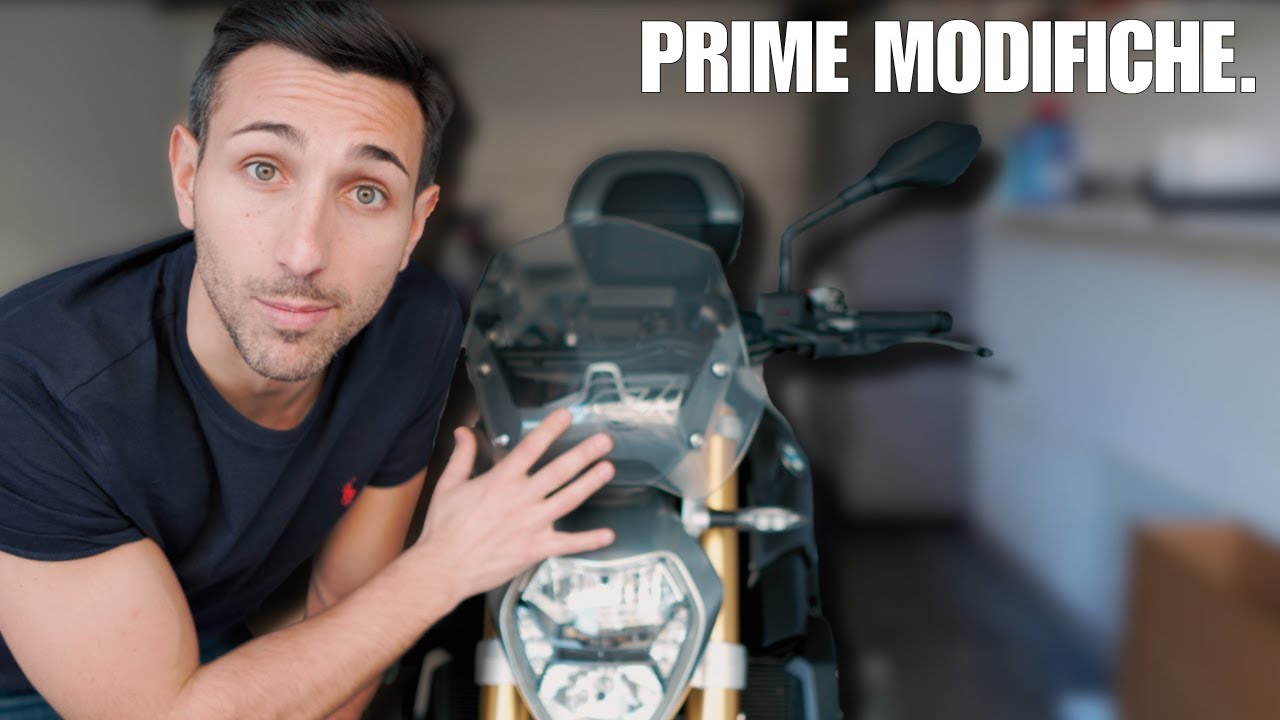 Prime Modifiche alla BMW R1200R 🤩