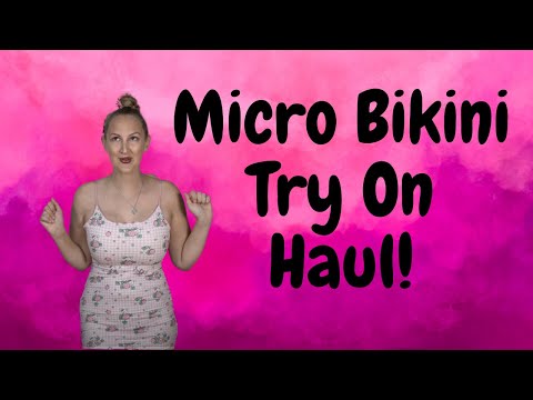 Mini Micro Bikini Try On Haul!