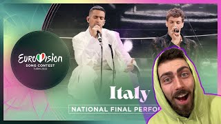 Mahmood & BLANCO - Brividi - Italy 🇮🇹 - National Final Performance - Eurovision 2022 Reaction