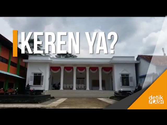 Wow, Ada Balai Desa Mirip Istana Negara di Wonosobo! class=