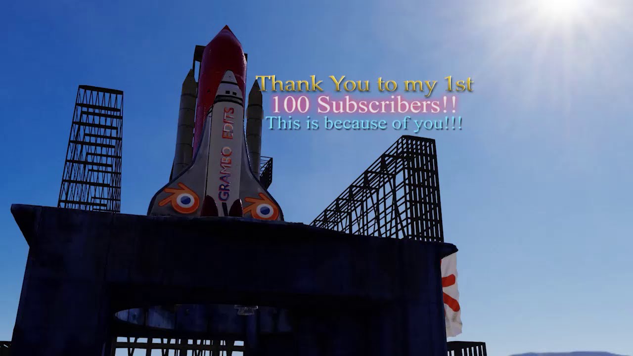 Joshua Grambo: Ground Control to Major Tom Animation (GramboEdits 100sub Cheers)