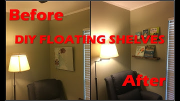 DIY Floating Shelves Part 2 - #HowTo #Woodworking #DIY