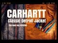 CARHARTT DUCK DETROIT JACKET | #J001 | The Boot Guy Reviews