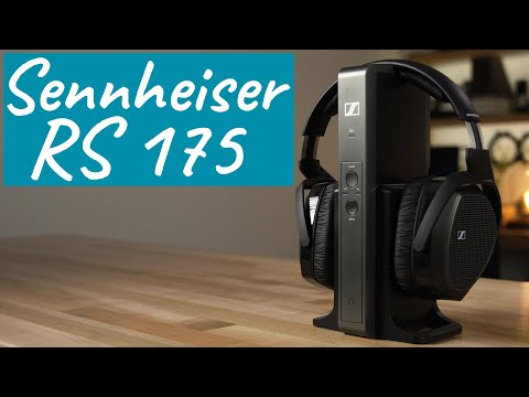 Sennheiser RS 175 wireless TV headphones with transmitter | Crutchfield