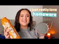 a very enthusiastic homeware haul (H&amp;M Home, Oliver Bonas, John Lewis)