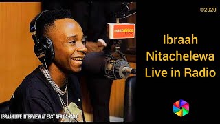 Video thumbnail of "Ibraah - Nitachelewa | Live in East Africa Radio Tanzania"