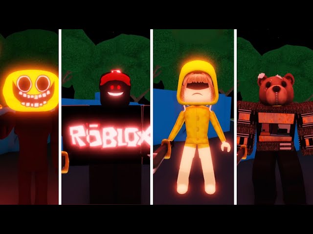 ArtStation - Drawing roblox avatars with game themes (survive the killer)