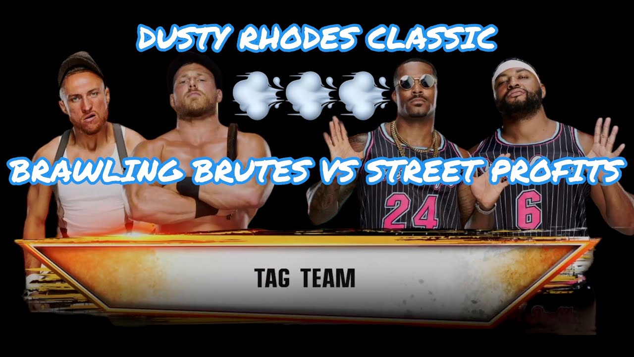 WWE 2K23 DUSTY RHODES CLASSIC STREET PROFITS VS THE BRAWLING BRUTES wwe-2k23-dusty-rhodes-classic-street-profits-vs-the-brawling-brutes