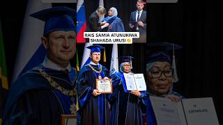 RAIS SAMIA ATUNUKIWA SHAHADA URUSI👏 #breaking #shorts #raissamia