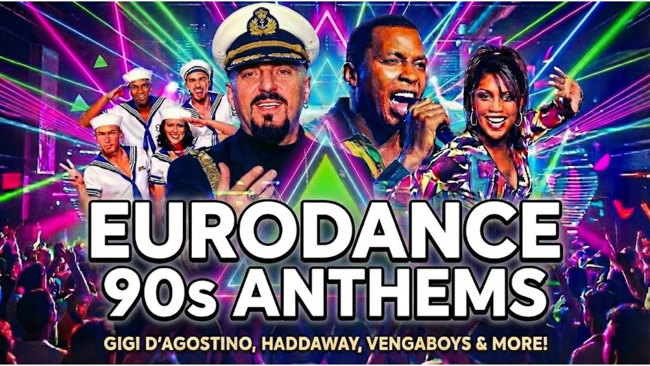 Best of 90s Eurodance & Techno 🎵 Gigi D'Agostino, Haddaway, Vengaboys, Alice Deejay