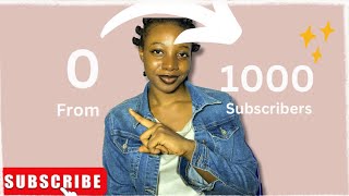 How to grow your channel from 0 subscribers