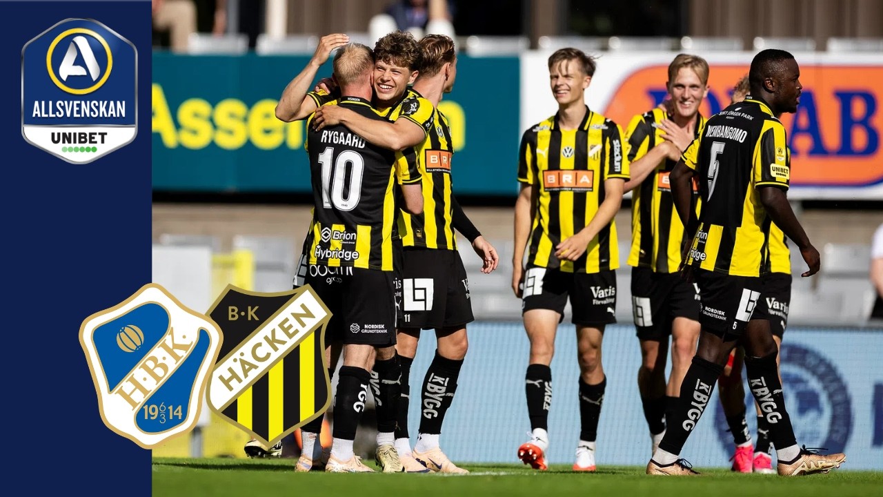 Halmstads BK 0–2 BK Häcken full highlights