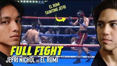 JEFRI NICHOL VS EL RUMI | FULL FIGHT | SUPERSTAR KNOCKOUT ( RANS SPORTAINMENT )