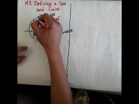 123 Math 10th Grade Soc-Med  Defining a sine and cosine