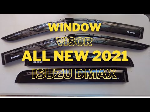 Installing Window Visor | The All New ISUZU DMAX 2021