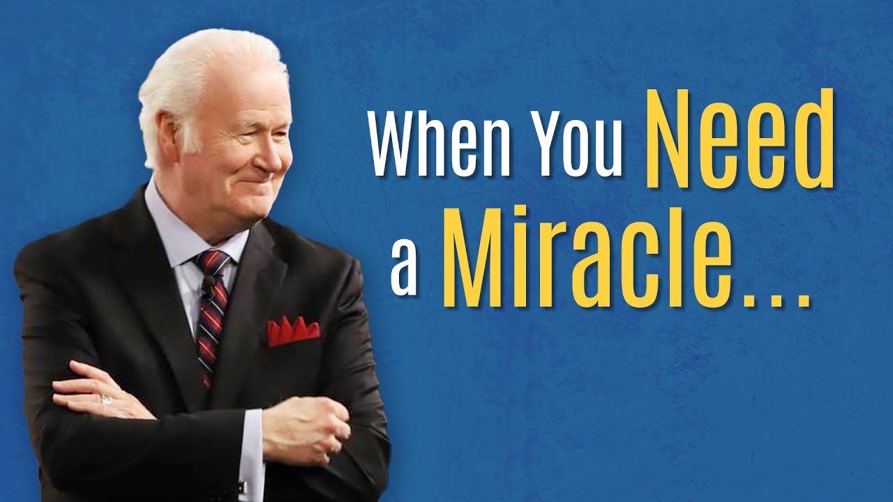When you need a miracle....