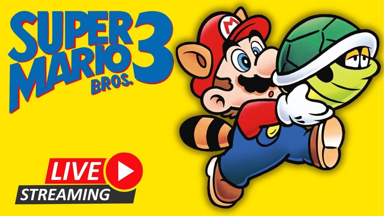 Can We Beat Super Mario Bros 3 Without Dying? WHILE LIVE???