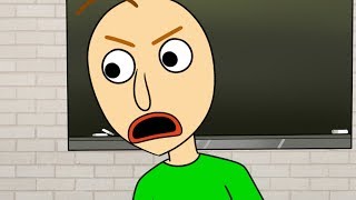 We Discovered How To Defeat Baldi Basic (Baldi Basic Animation)