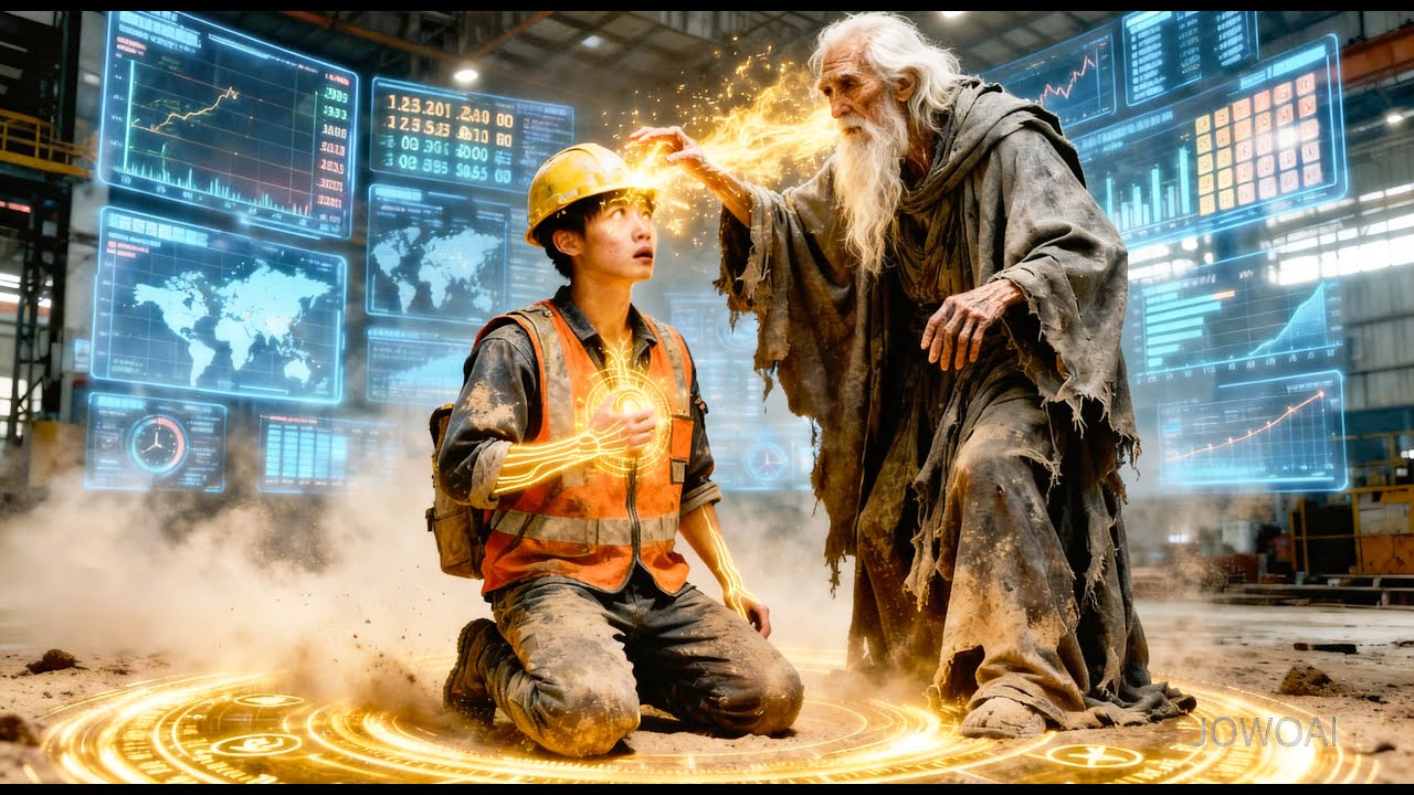 عامل بناء مُهان ينقذ مليارديراً غامضاً يتنبأ بالمستقبل… فتتبدل حياته للأبد!