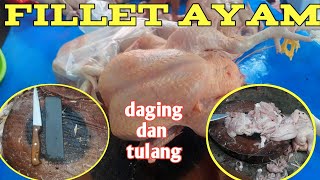 Teknik memisahkan daging dan tulang ayam #ayambroiler