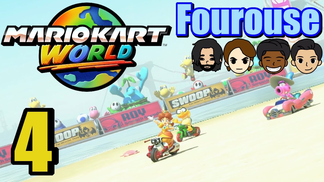 Mario Kart World (Switch 2) | Эпизод 4: Блокировка | Fourouse