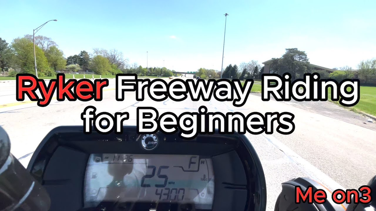 Ryker Freeway Riding for Beginners - YouTube