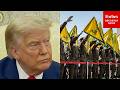 Reporter Asks Trump: 'Do You Still Support Syria Entering Lebanon To Disarm Hezbollah?'