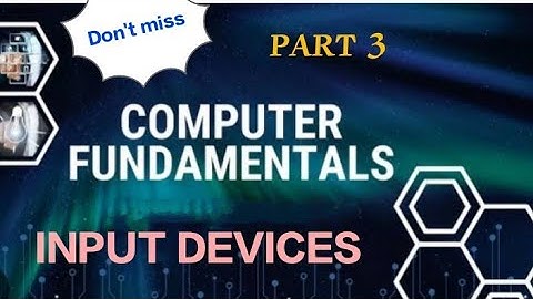 CLERK TYPIST - INPUT DEVICES - COMPUTER BASICS #typist #clerktypist #inputdevices #fundamental