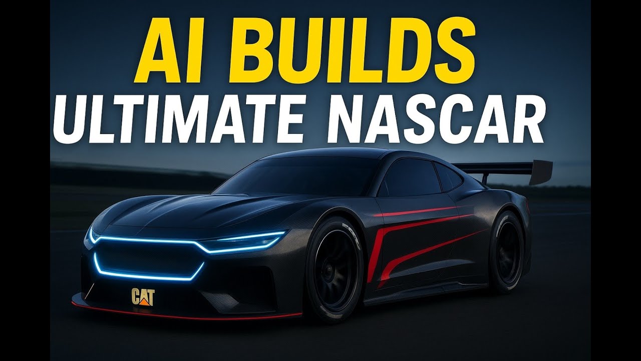 AI Builds the Ultimate NASCAR for the Future | 2025 Futuristic Race Car Design Reveal