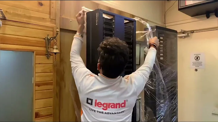 Unboxing of Valrack’s 42 U Open Rack with High Density Cable Management | Legrand | SR Network