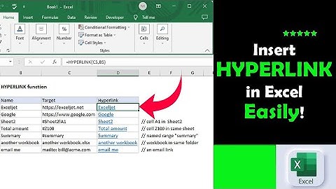 Excel Hyperlink Not Working? Here’s the Correct Way to Insert Links! | Excel Tech & Tricks