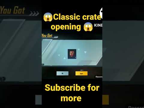 😱classic crate opening