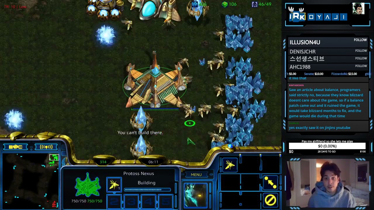 [03.03.2021] FPVOD OyA vs Dskmfslk34 PvP Starcraft Remastered 2021