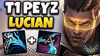 T1 Peyz Lucian Vs Aphelios Adc Patch 26.3 Korea Challenger