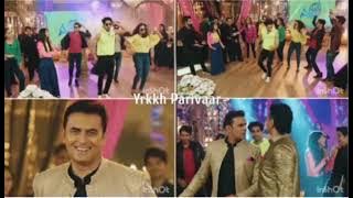 abhira sangeet ceremony full dance on ladki aankh mare part - 2 yrkkh 🥰💕💕💕💞💞