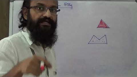 Polygon Filling- Boundary Fill and Flood Fill