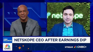 Netskope CEO Sanjay Beri talks earnings after stock dips more than 10%
