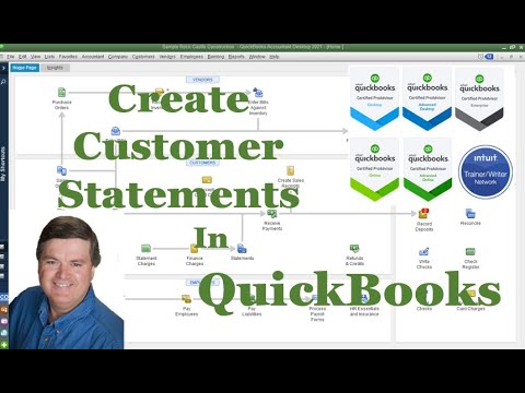 QuickBooks: Customer Account Statements